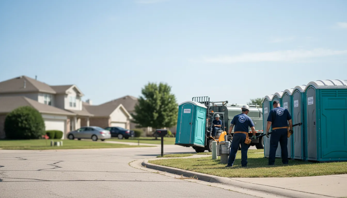 Porta Potty Rental in Gloster, LA near me